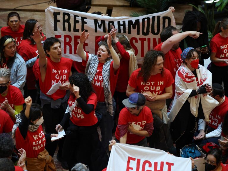 Arrests in Trump Tower as Mahmoud Khalil demonstrations continue | News of the Israeli-Palestinian Conflict