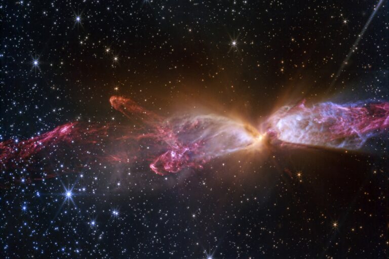 Webb Telescope notices two protoers locked in a violent, a million battle