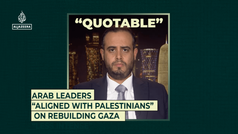 Arab leaders rebuild Gaza with the Palestinians “