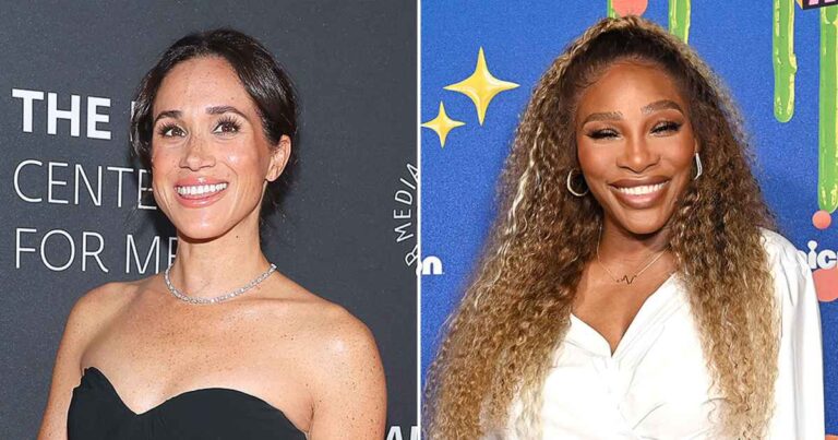 Megan Markle shows his daughter’s face on Playdate with Serena Williams