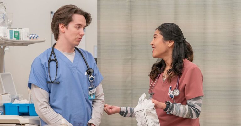 St. Denny Medical Preview: Matt and Serena are arguing about falling patient