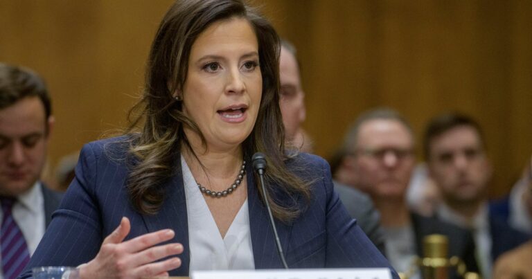 Elise Stefanik’s nomination said the candidate for the UN can