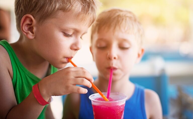 Frozen slush drinkers can make children sick, learn to learn