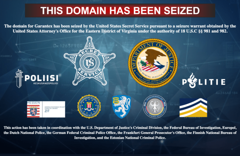 Russian cryptocurrency Garantex seized by law enforcement