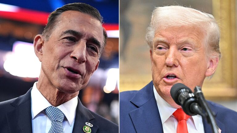 Rep Darrell Issa nominates President Donald Trump for the Nobel Peace Prize