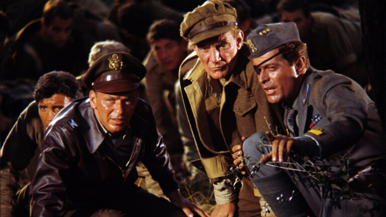 Frank Sinatra’s military film is a must -have for viewing old Hollywood fans