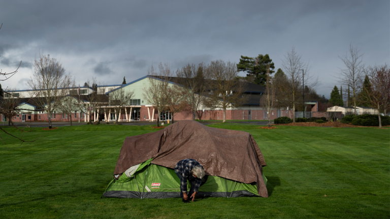 Judge Oregon City, forcing the inferiority of homelessness in the center of Scotus