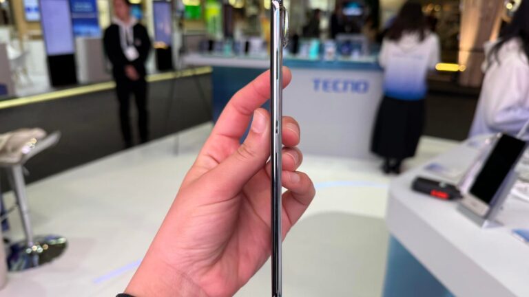 Tecno’s Spark Slim Phone in MWC 2025 is nothing but a miracle
