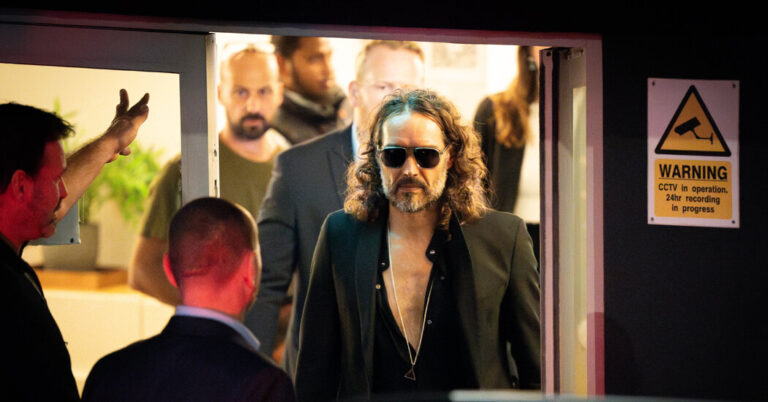 Russell brand is charged with rape and sexual assault in the UK