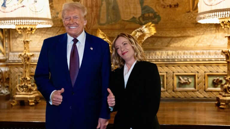 Italian Giorgia Meloni will meet with Trump in trade stability with Europe