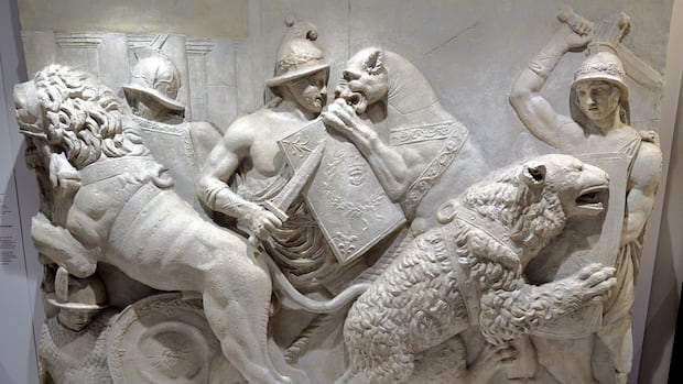 Did Roman gladiators really fight animals? This has this bite sign to prove it