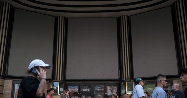 The devastating interruption of power supply in Europe in photos