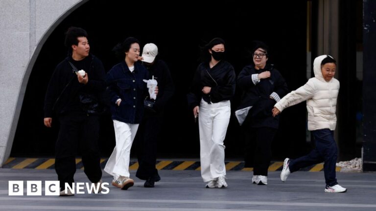 Hundreds of flights in China were canceled as strong winds hit capital