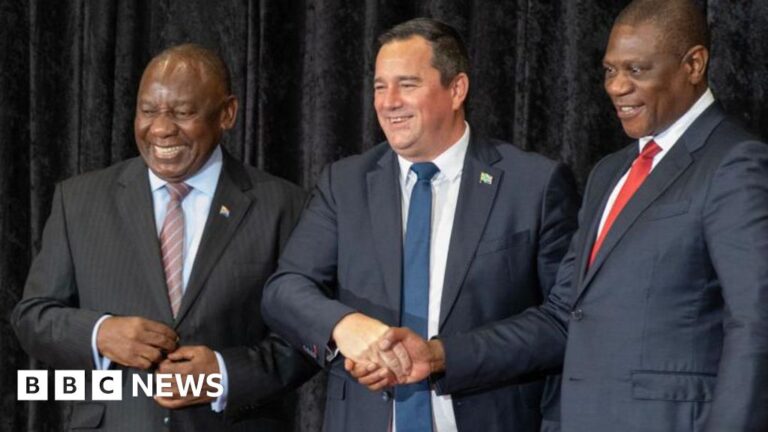 ACTIVE National Union (GNU) between ANC and also in order to break down?