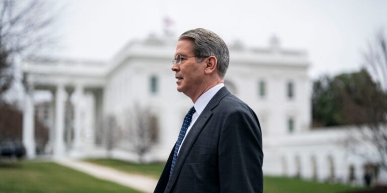 Treasury Secretary Scott Bessent downplays stock market crash as short-term reaction and says ‘everything is working very smoothly’