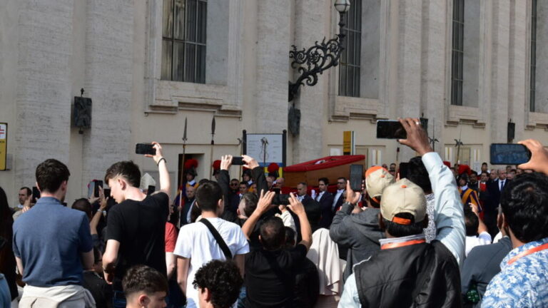 ‘A very special energy’: Pope Francis lies in the state in the Vatican