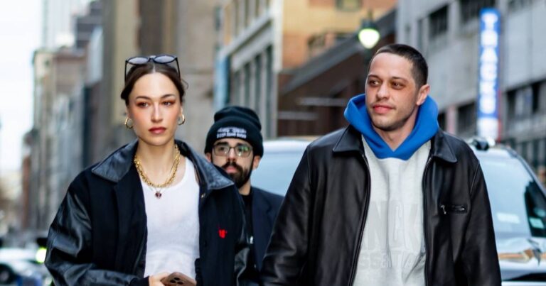 Pete Davidson and Elsie Huit enjoy