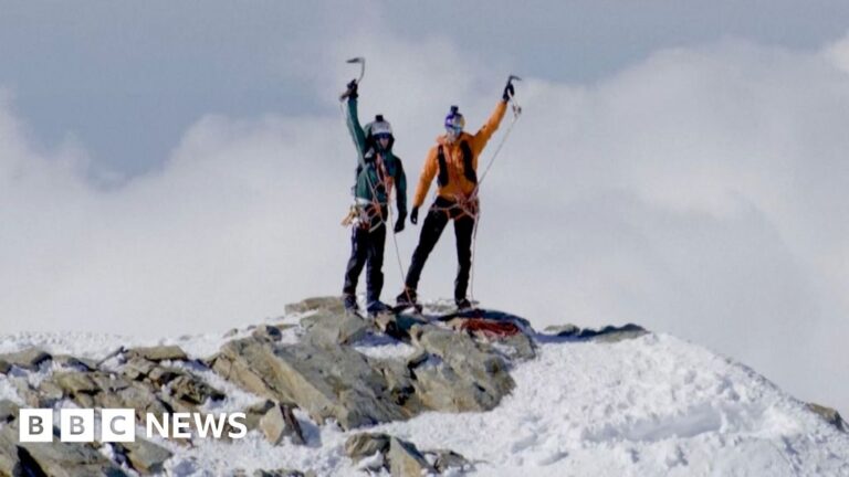 A new speed climbing record in the Swiss Alps