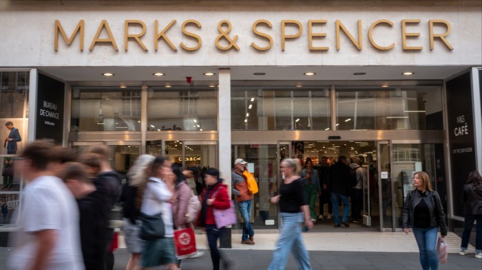 M&S cyber crisis wipes almost £700mn off retailer’s valuation