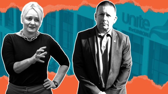 British trade union grapples with twin scandals