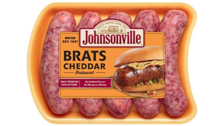 Company recalls nearly 23K pounds of bratwursts for possible plastic contamination