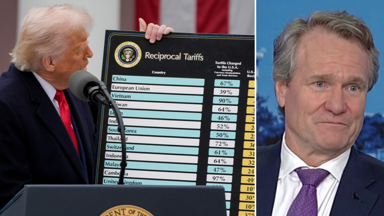 Bank of American CEO says Trump trade deals will do a lot to ‘calm the market’