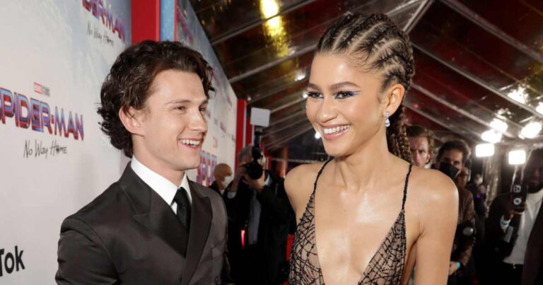 Zanda and Tom Holland noticed together after joining