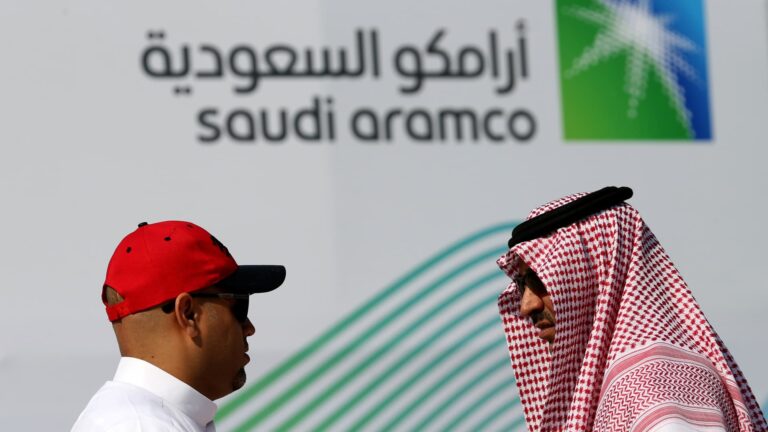 Saudi oil giant Aramco, 5% dip posts in the first quarter