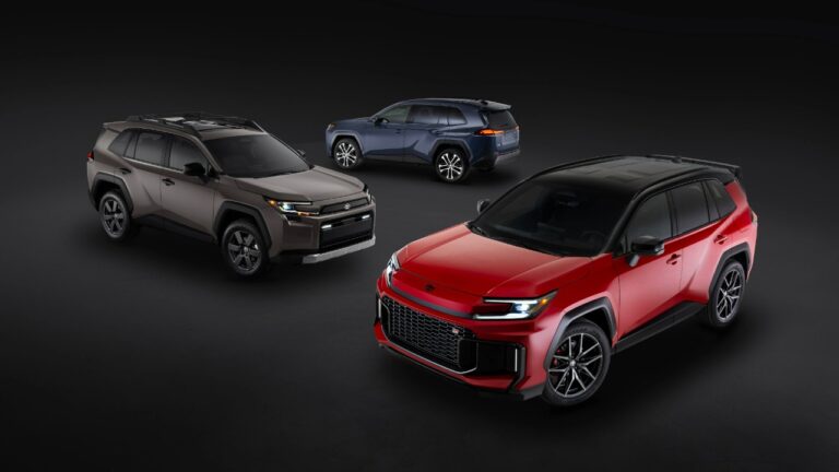 Toyota’s 2026 RAV4 SUV going all-hybrid with increased power and new designs