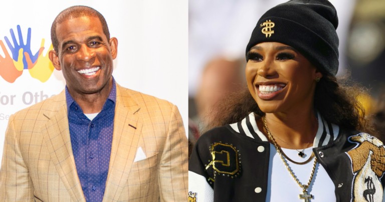 Deion Sanders demonstrates to order the playground of the son of Deiondra