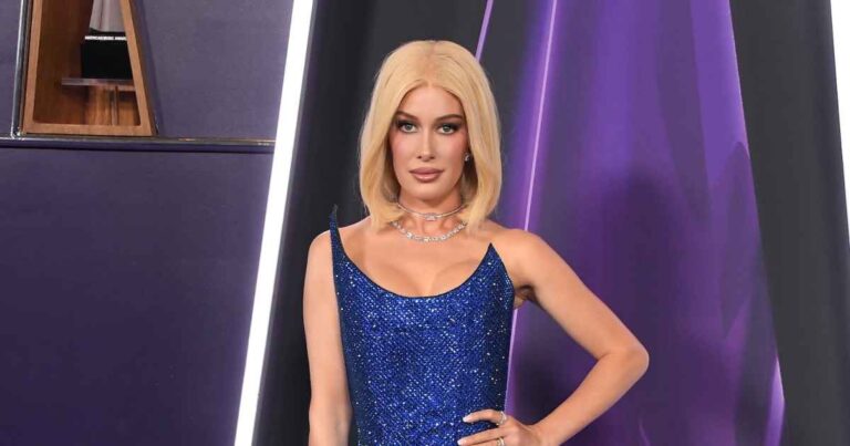Hydi Montaga’s blonde wigs on 2025 in Amas 2025