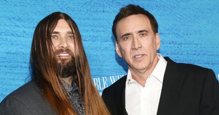Nicholas Cage attend Wedding Son Weston Copol with Jennifer Center