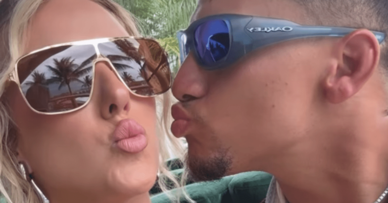 Patrick Machoms Brittany Mahoms PDA in Miami F1 Race