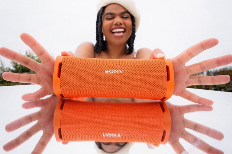 Why put yourself up with a budget speaker when Sony’s waterproof Bluetooth speaker is so cheap?