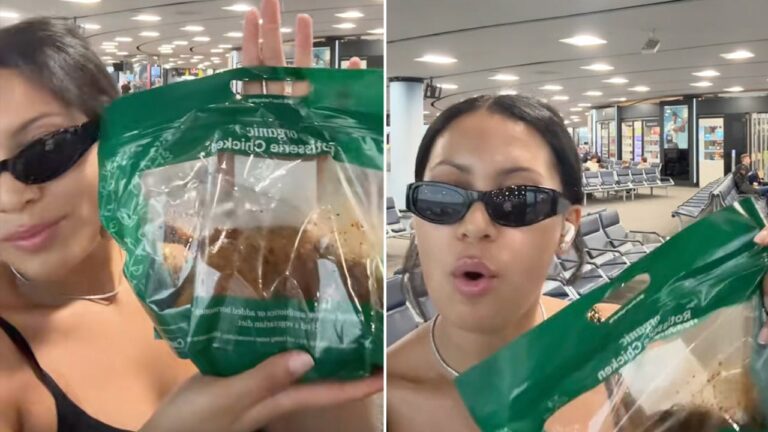 Bags and surprises carrying all rotisserie chickens bring TSA agents