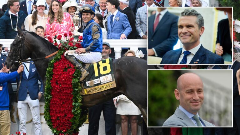 Hegseth, Miller celebrated the Kentucky derby Victor: ‘Sovereignty will always win’