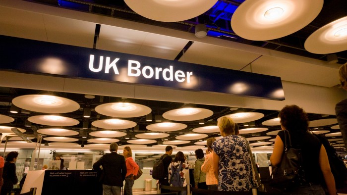 UK net immigration almost halves in 2024