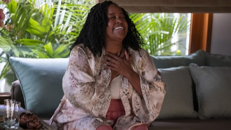 Natasha Rotvel White Lotus 3 Season Responding to Melinda’s reaction