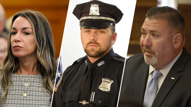 Karen Reading Court reveals possible love triangle in the death of Boston Officer