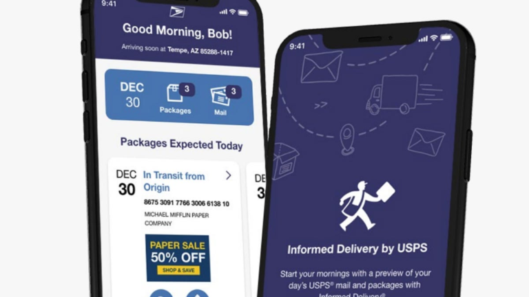 USPS tests self -app, which visualizes what mail is on the way