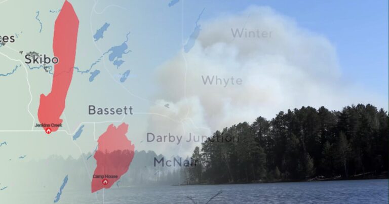 Minnesota Wildfire interactive maps show how much infers are spread