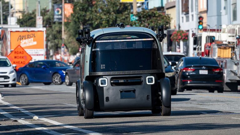 Amazon’s Zoox is recalling vehicles to update software after a crash in Las Vegas